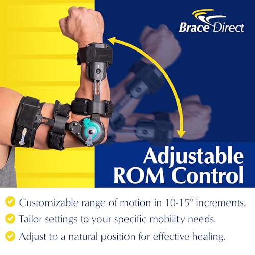 Hinged Elbow Brace, Arm Immobilizer & Stabilizer, L3761 | Elbow support brace that aids post-op recovery & tendon repair