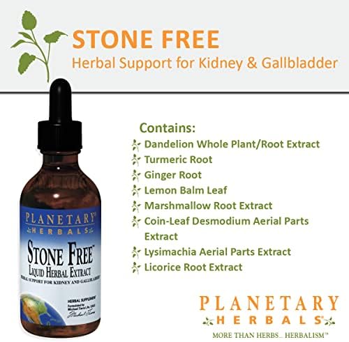 Planetary Herbals: Stone Free 4 oz. Liquid