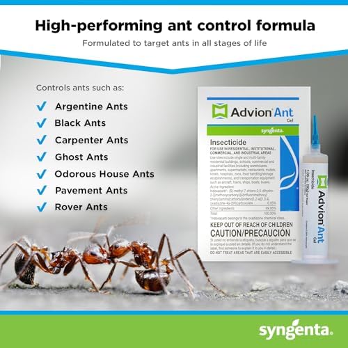 Syngenta 68078 Advion Singular Tube Ant Gel Lure, 30g