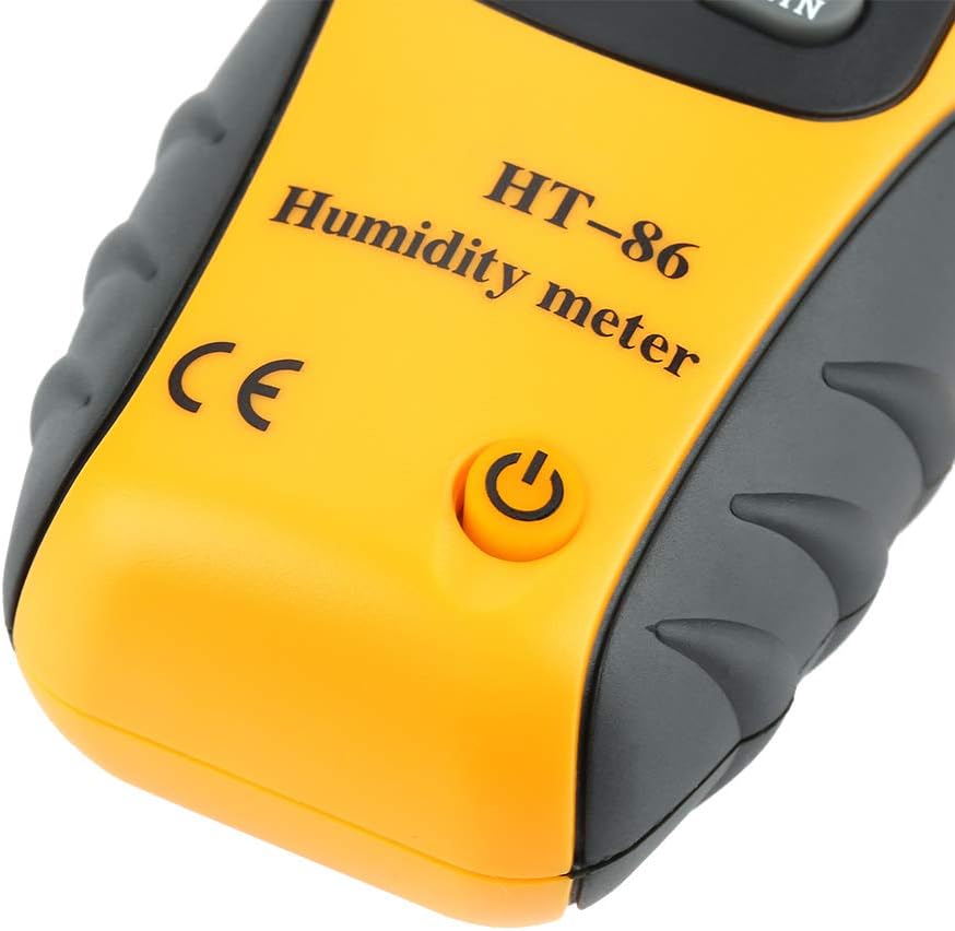 HT-86 Digital Thermometer Hygrometer Portable Hygrometer Thermometer Humidity 6.9 x 2in Wet Bulb/Dew Point Temperature Meter Humidity Meters