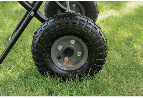 Agri-Fab 85-Pound Push Broadcast Spreader 45-0388 , Black