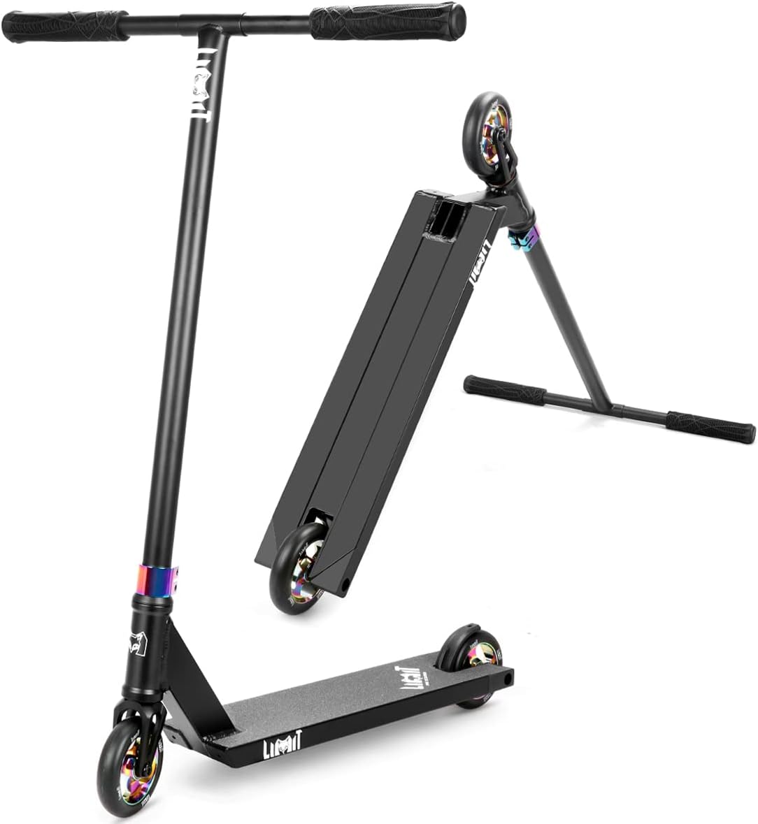 LMT69 Professional Scooter-Trick Scooter-Intermediate Beginner Stunt Scooter Suitable - Children, Teenagers Adults 8 Years Old Above