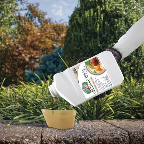 Bonide Captain Jack's Citrus, Fruit & Nut Orchard Spray, 32 oz | Ready-to-Spray, Multi-Purpose Fungicide, Insecticide, and Miticide