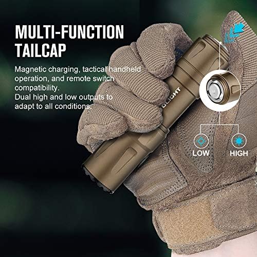 OLIGHT Odin Mini Ultra Compact 1250 Lumens Mlok Tactical Flashlight