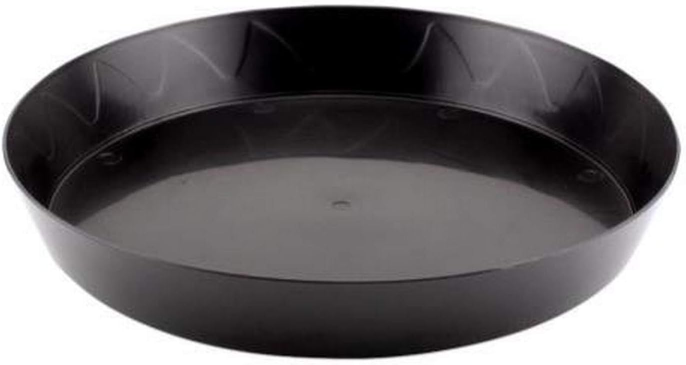 Gro Pro Heavy Duty Saucer with Tall Sides 25 Inch, Black (724946)
