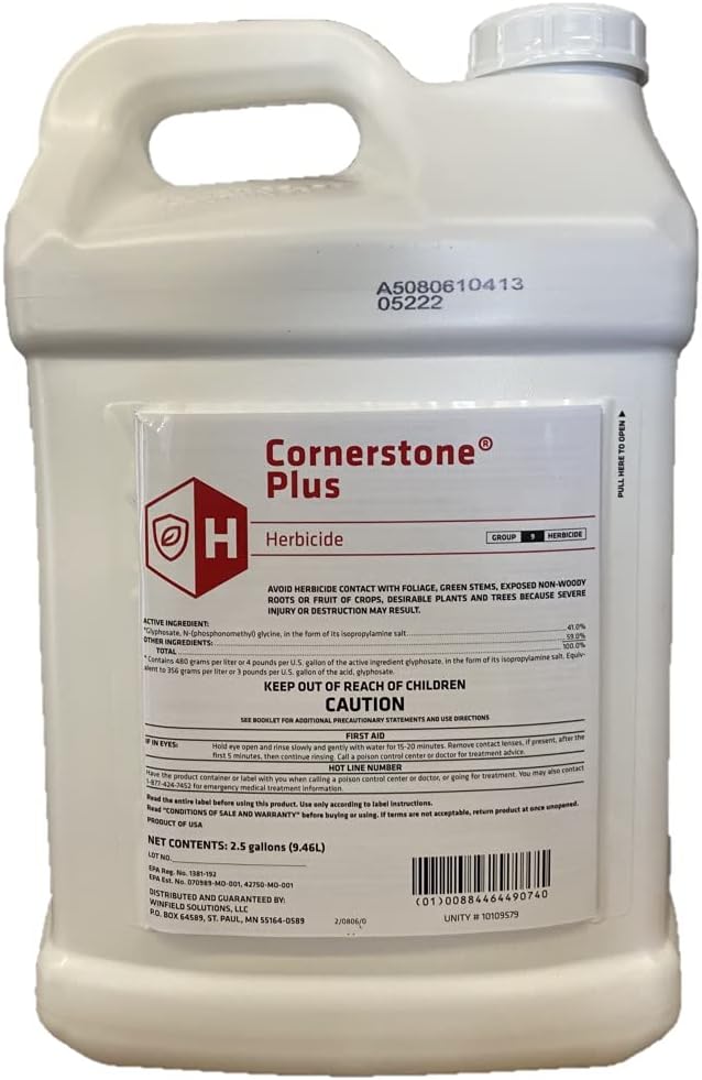 Cornerstone Plus Non Selective Herbicide weed killer 2.5 Gallon