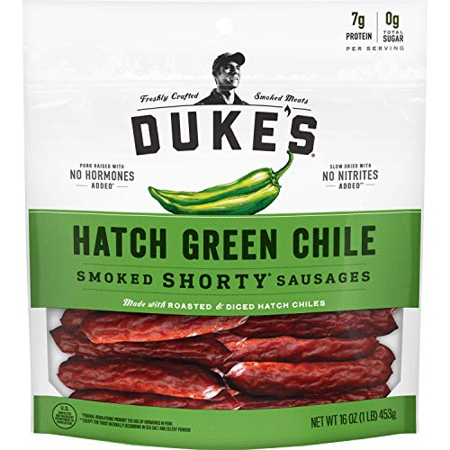 Duke's Pork Hot & Spicy Smoked Shorty Sausages, 16 oz.