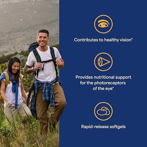 Puritan's Pride Premium Healthy Eyes Lutigold™ Extra Lutein | With Meso-Zeaxanthin and Zeaxanthin for Men and Women, Vision Health Support