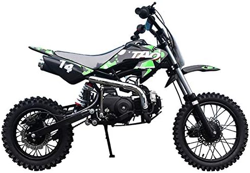 X-Pro 110cc Dirt Bike Pit Kids Pitbike 110 with Gloves, Goggle and Handgrip (Black)