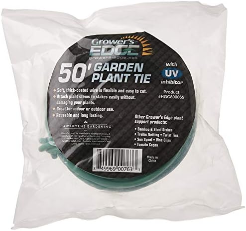 Grower's Edge Garden Plant Tie - Soft Wire with UV Inhibitor, 250'