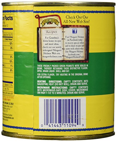 Margaret Holmes Green Cajun Boiled Peanuts - 6lb
