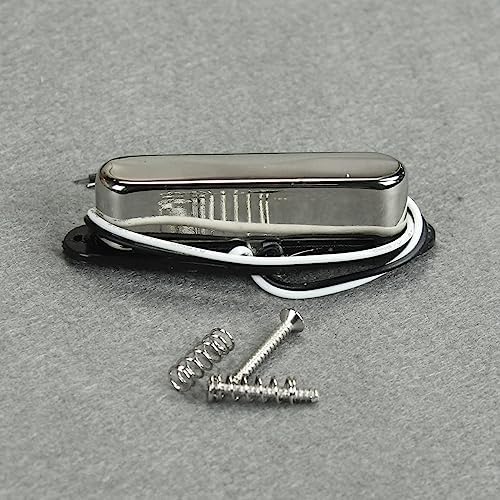 FLEOR Alnico 5 Guitar Pickups - TL Bridge & Neck Pickup (Chrome) for TL Style Guitar