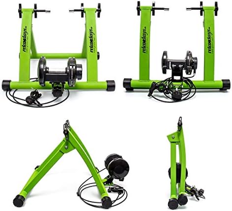 RelaxdaysRelaxdays Indoor Bicycle 7 Resistance Turbo Trainer -