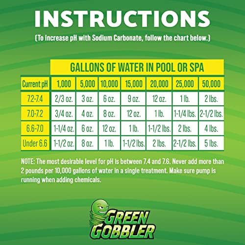 Pool & Spa pH Increaser (Pure Soda Ash, Sodium Carbonate) (50 lb)