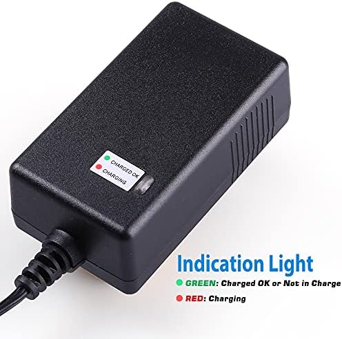 LotFancy 24V 1.5A Electric Scooter Charger for Razor E100, E200, E300, E500, PR200, MX350, Dirt Bike, Pocket Mod, Sports Mod, and Dirt Quad