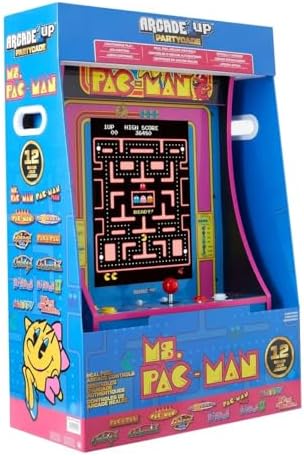 ARCADE1UP MS PAC-Man PARTYCADE 8 Games in 1