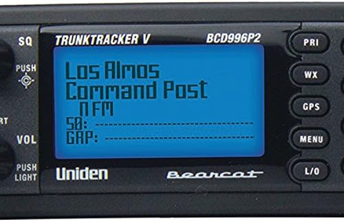 Uniden BCD996P2 Digital Mobile TrunkTracker V Scanner, 25, 000 Dynamically Allocated Channels, Close Call RF Capture Technology, 4-Line Alpha Display