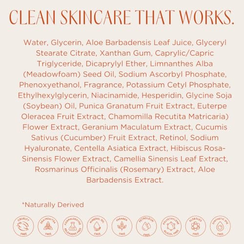 InstaNatural Vitamin C Face Serum, Brightens, Hydrates and Reduces Signs of Aging, with Vitamin C, Hyaluronic and Ferulic Acid, 1 FL Oz | All Skin Types, Brightens, Hydrates, and Reduces Signs of Aging, with Vitamin C, Hyaluronic Acid, and Ferulic Acid