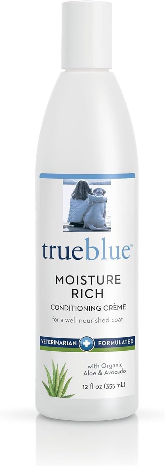 Trueblue Pure & Sure Puppy Shampoo – Cleansing Wash, Deodorizing, Moisturizing – Toxin Free, Milk, Honey Natural Botanical Blend – Tearless Dog Shampoos – 12 Fl. Oz.