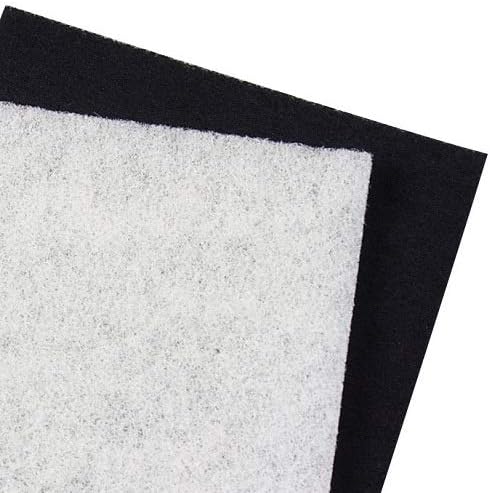 Pondmaster Danner 12202 Carbon and Coarse Pad Replacement Filter, Black, 12"x 12"