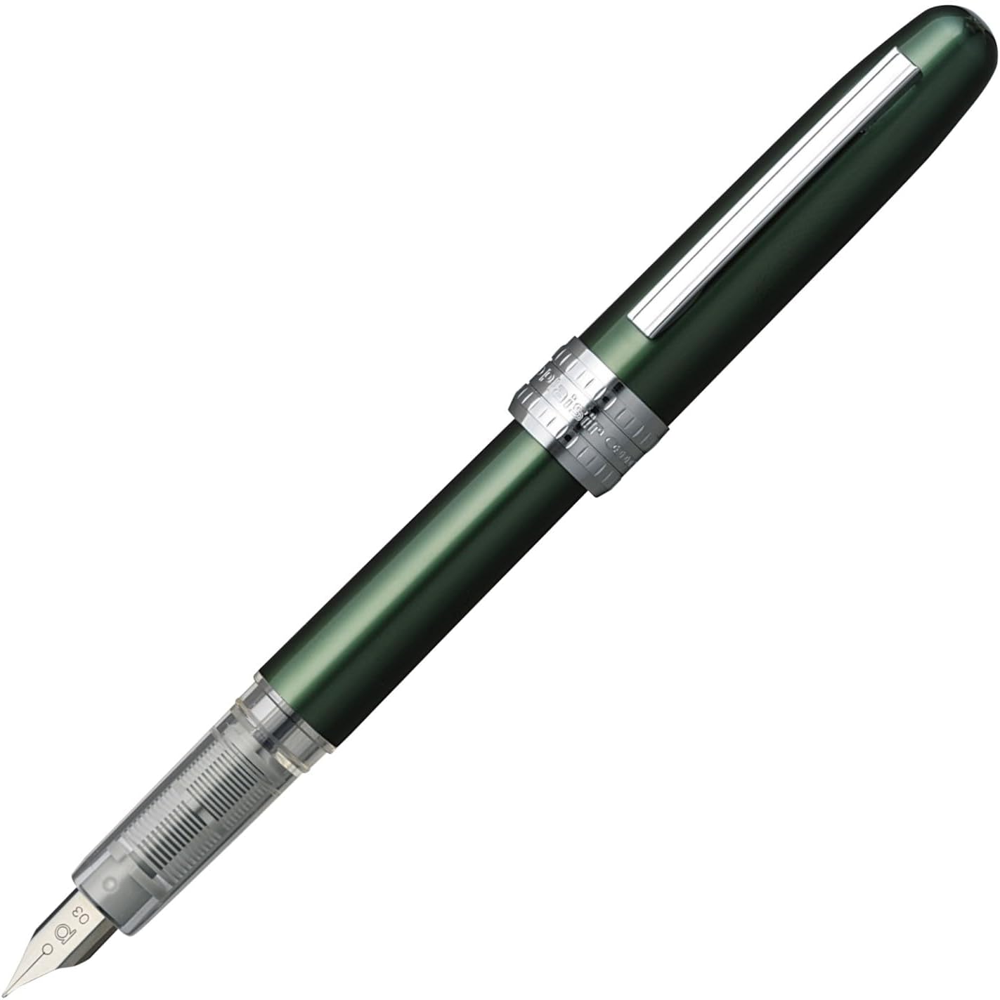 Platinum Plaisir Medium Nib Fountain Pen, Black (PGB-1000-#1-M)