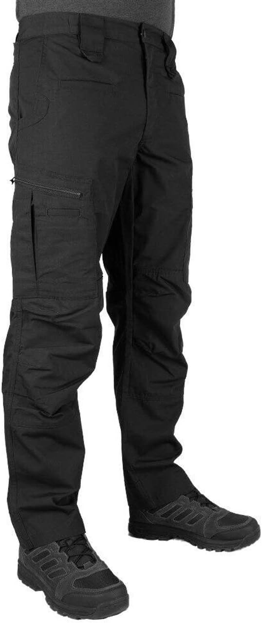 LA Police Gear LAPG Men's Atlas Stretch Tactical Cargo Pants | Durable & Lightweight Ripstop Outdoor Hiking Work Pants for Men