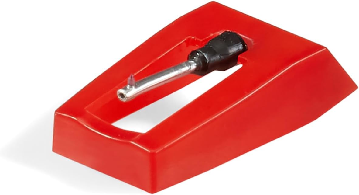 Crosley NP6 Replacement Needle | ABS Plastic Composition , Sapphire Tip, 3-Speed Turntable (33 1/3, 45 & 78 RPM)