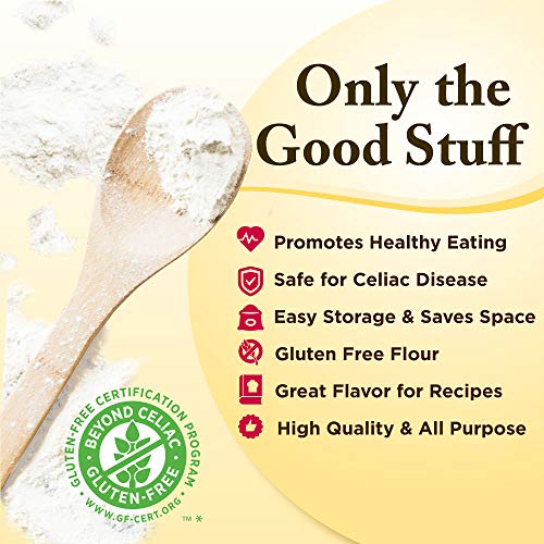 Gluten Free Mama’s: Almond Blend Flour - Gluten Free Flour - - Non-Gritty Texture - Great Flavor for Recipes - Certified Gluten Free Ingredients