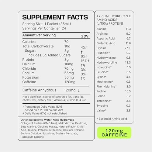 Frog Fuel Power Liquid Protein Shot, 15g Protein, Berry, 24 pk | Nano Hydrolyzed Grass Fed Collagen, Post Workout, 22 Amino Acids, Sugar & Fat Free, Gluten Free, 0 Carbs, 1 oz Shots