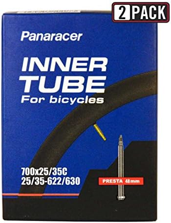 Panaracer Bicycle Tubes Presta Valve in Singles and Pairs