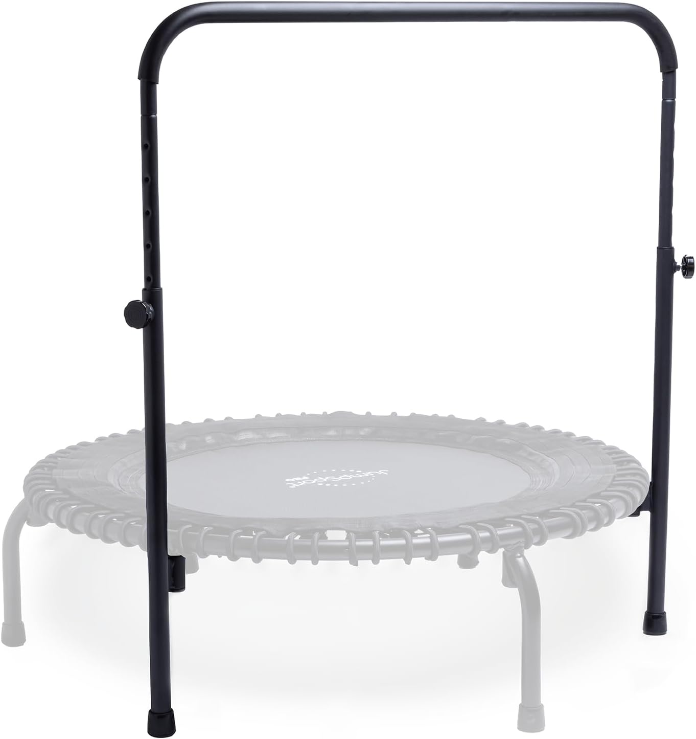 JumpSport Handle Bar Accessory for Arched Leg Fitness Trampolines | Black | Adjustable Height Settings | Trampoline Not Included