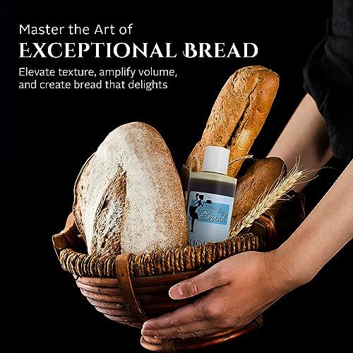 Fast Easy Bread Soy Lecithin Liquid (8 oz) | Easy-to-Use | Available in Mess-Free Squeezable Bottle | Natural Food-Grade Emulsifier | Enhances Dough