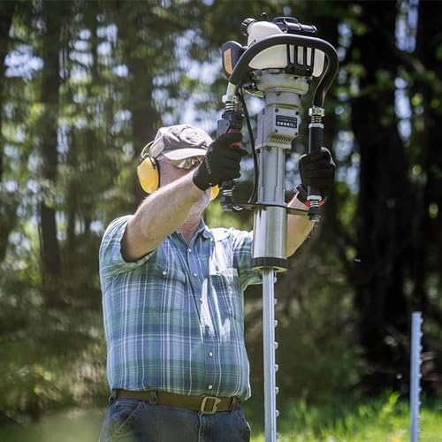 PGD2875 Titan Gas Powered Post Driver | Fence Post Pounder, 30 lb Lightweight Portable Driver, 1,500–2,000 BPM, Fits Up to 3" Posts
