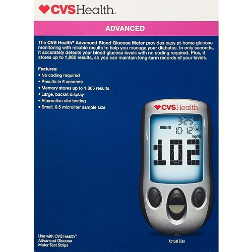 CVS Health Advanced Blood Glucose Meter