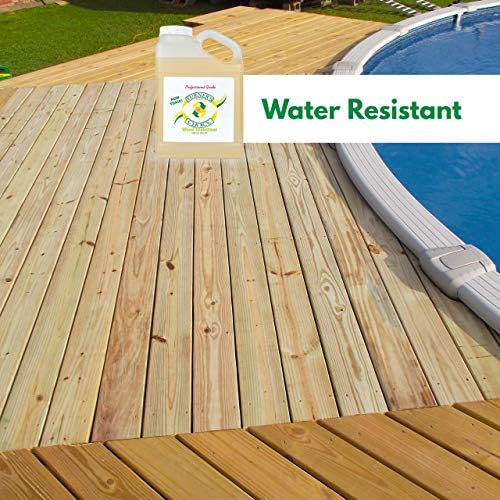 Turner's Choice Wood Treatment (Gallon with Compression Sprayer) | Seals and Protects from Moisture, Decay, and Pest Damage