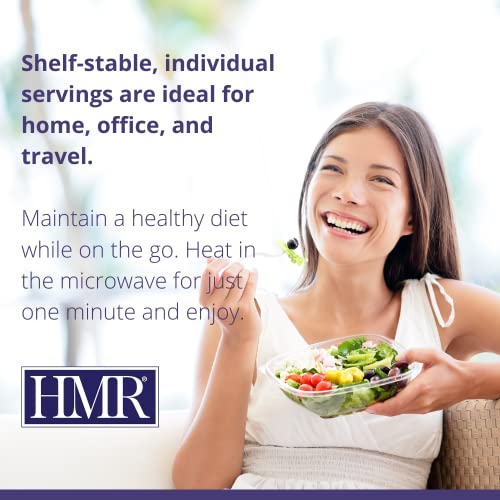 HMR Variety Entrée Meals Pack, 5 Ready-to-Eat Favorites | Entrée Variety Pack – Assorted Ready Meals – Microwave-Friendly – 5 Meals – Shelf Stable
