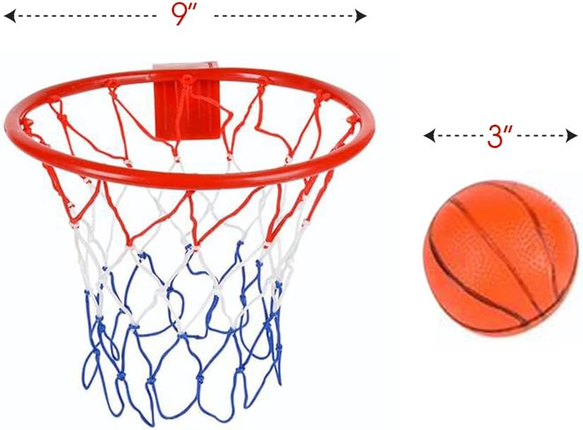 ArtCreativity Mini Over-the-Door Basketball Hoop Game – Easy to Hang