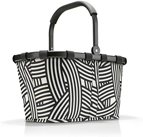 Reisenthel carrybag Luggage- Carry-On Luggage Black-and-White, Black-and-white, One Size, modern