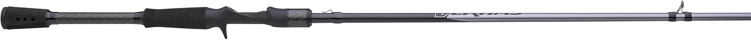 Abu Garcia Veritas Casting BFS Fishing Rod, Balanced and Lightweight Rod, Powerlux 100 Construction, Custom Ergonomic Reel Seat