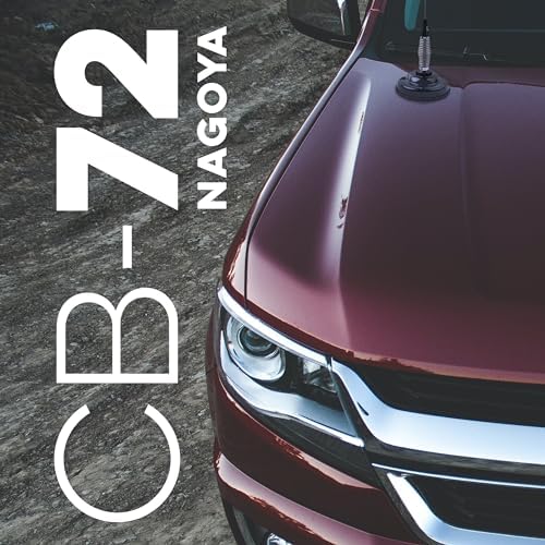 Nagoya CB-72 High-Performance 28" CB Antenna Kit - Universal 26-28 MHz Coverage with Heavy-Duty Magnetic Mount