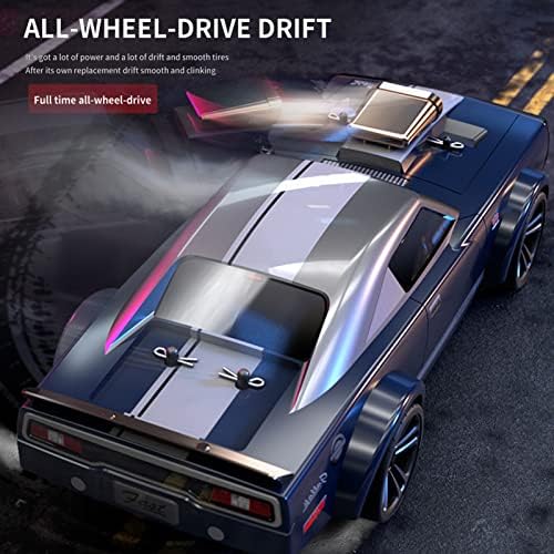 GoolRC RC Drift Car, 1:16 Scale Remote Control, 4WD 35KM/H High Speed Racing, 2.4GHz Drifting for Adults with Cool LED Lights