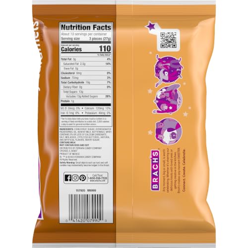 Brach's Classic Chewy Caramels, Baking Caramels,10 Ounce Bag