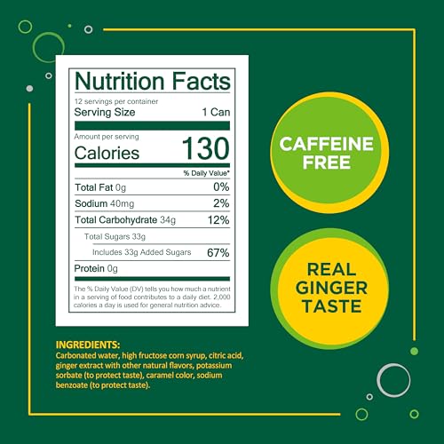 Seagram's Ginger Ale, 12 fl oz, 12 Pack