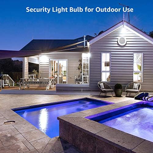 Lepro A19 E26 Dusk to Dawn LED Light Bulbs Outdoor 9W 806 Lumens 2 Pack