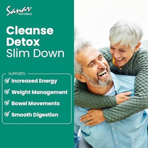 Sanar Naturals Colon Cleanser 2002, High Fiber with Psyllium Husk, 90 Ct | Psyllium Husk Fiber, Probiotics, Cascara Sagrada & Aloe, Colon Cleanse, Gut Health & Daily Regularity, GLP-1 Support, 90 Ct