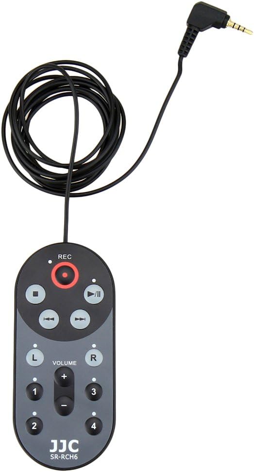 Wired Remote Control Replaces for Zoom RC4 for Zoom H4n H4nPro H4nSP for RODE NT5 Portable Handy Remote Control with 78.7"/200cm Cable to Capture Volume,Record Level,Input Source&Transport Functions
