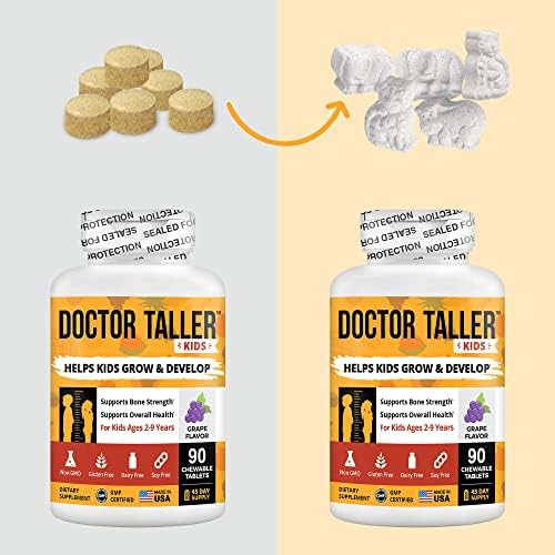 NuBest Doctor Taller Kids - Support Bone Strength with Multivitamins, Multiminerals
