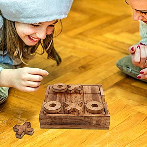 Glintoper Tic Tac Toe & 4 in a Row Tables Game Set