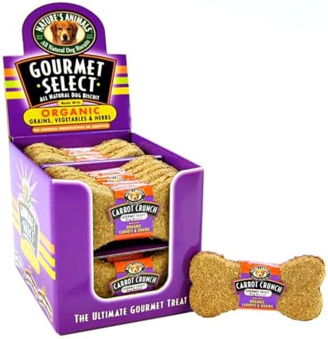 Gourmet Organic Biscuits Carrot Crunch (24 Pack)