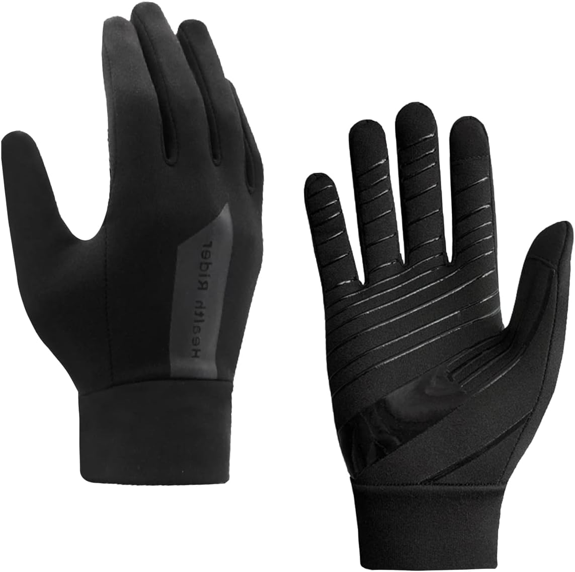 Azarxis Skeleton Gloves Adjustable Lightweight Racing Skull Sports Work Bone Gloves Anti-Slip Breathable for Men & Women Motorcycle, Cycling, Biking